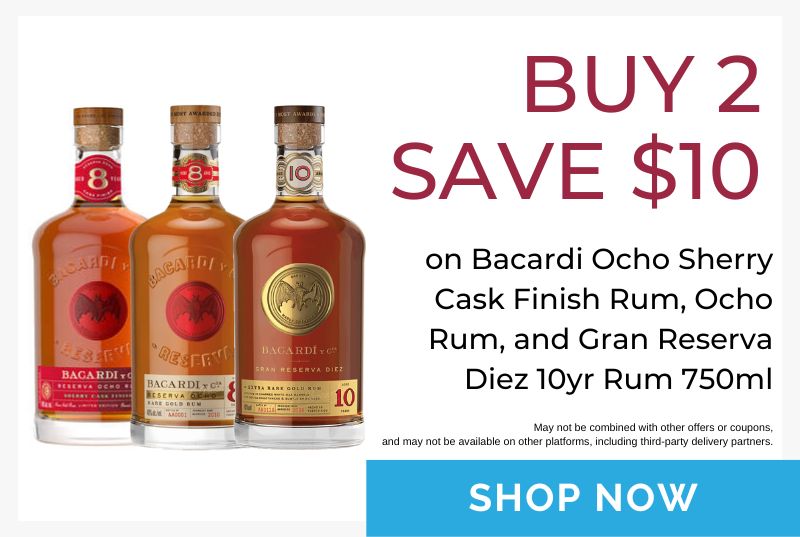 Bacardi Ocho b2s10 - Luekens Wine & Spirits