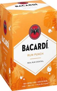 Bacardi Rum Punch 12oz 4pk Cn