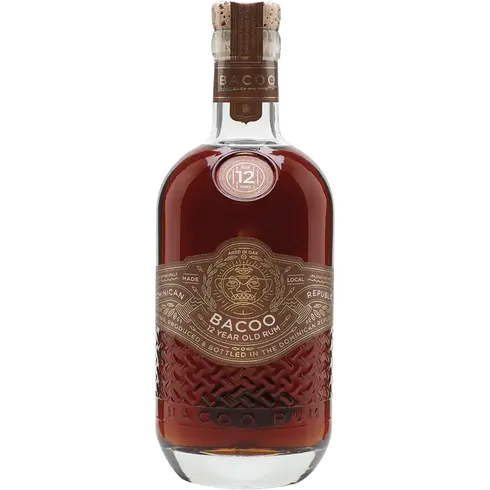 Bacoo Dominican 12yr Rum 750ml
