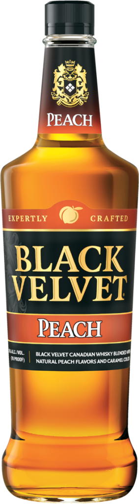 Black Velvet Peach Canadian Whisky 750ml - Luekens Wine & Spirits