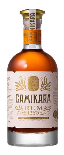 Camikara 12Yr Cask Aged Indian Rum 750ml - Luekens Wine & Spirits