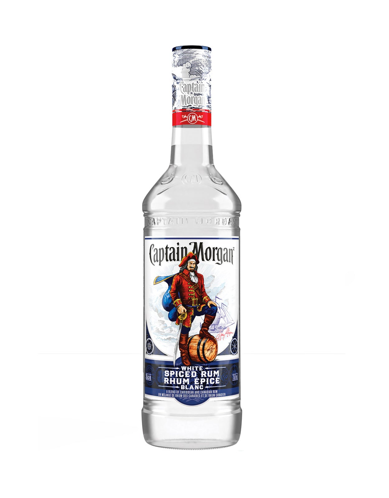 Captain Morgan White Rum 750ml Pet
