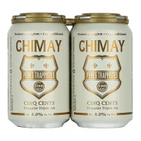 Chimay Cinq Cents (White) Triple 11.2oz 4pk Cn