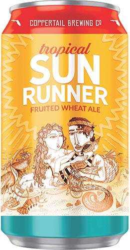 Coppertail Sun Runner Fruit Wheat 12oz 6pk Cn