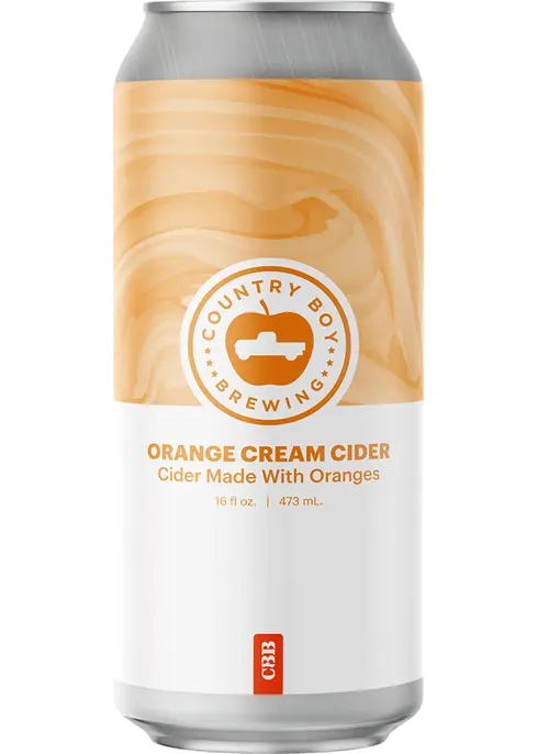 Country Boy Orange Cream Cider 16oz