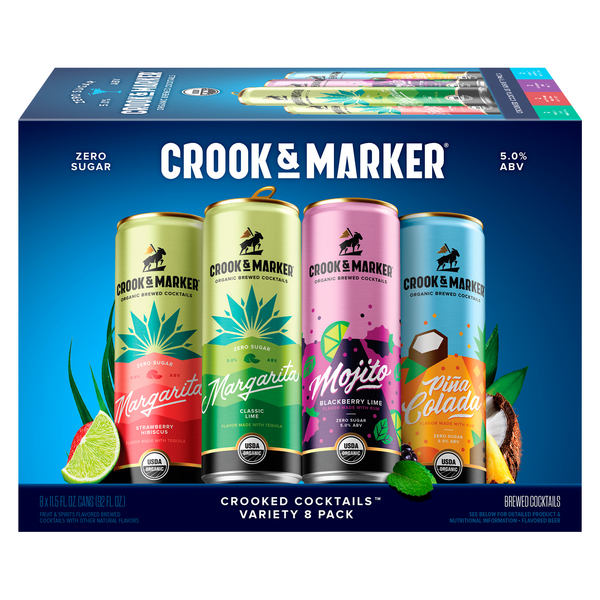 Crook & Marker Cocktail Variety 11.5oz 8pk