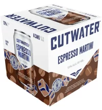 Cutwater Espresso Martini 12oz 4Pk Cn