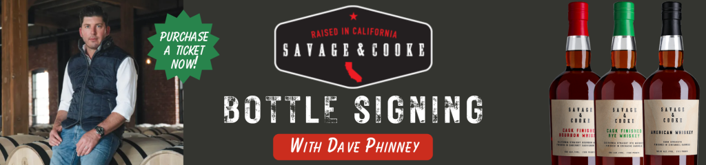 Dave Phinney Bottle Signing Sub-Banner
