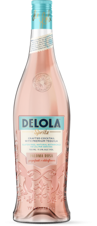 Delola Spritz Paloma Rosa Tequila Cocktail 750ml
