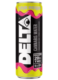 Delta 20MG THC Infused Pink Lemonade 12oz Sng Cn