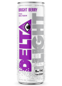 Delta Light 5MG THC Bright Berry 12oz 4pk Cn