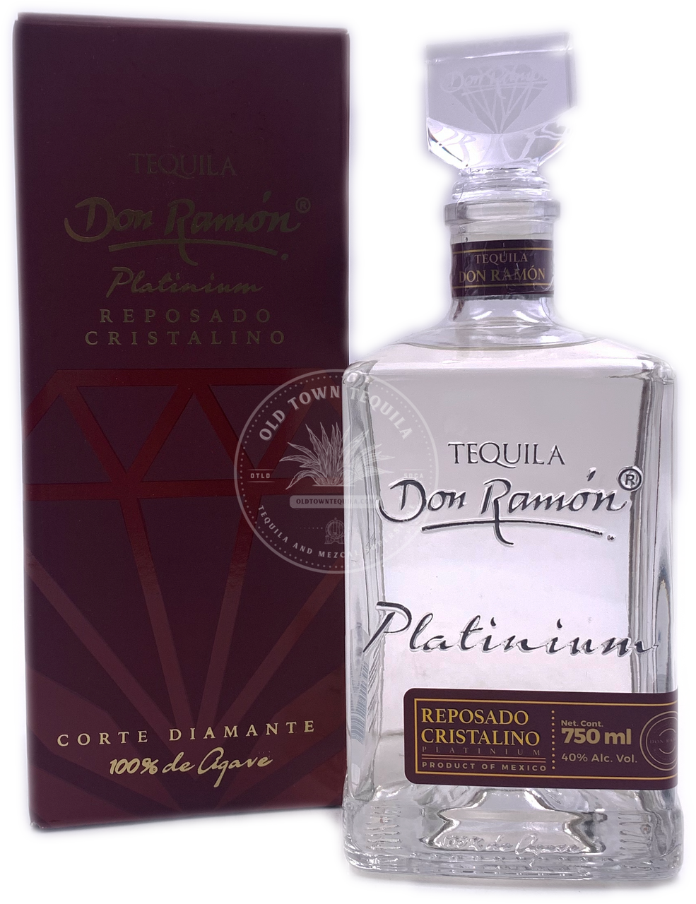 Don Ramon Platinium Reposado Cristalino Tequila 750ml