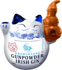 Drumshanbo Gunpowder Irish Gin Ceramic Cat 700ml
