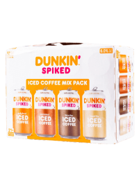 Dunkin Spiked Iced Coffee Mix Pack 12oz 12pk Cn