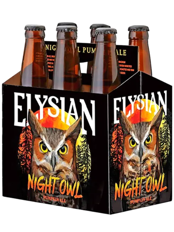 Elysian Night Owl Pumpkin Ale 12oz 6pk Btl