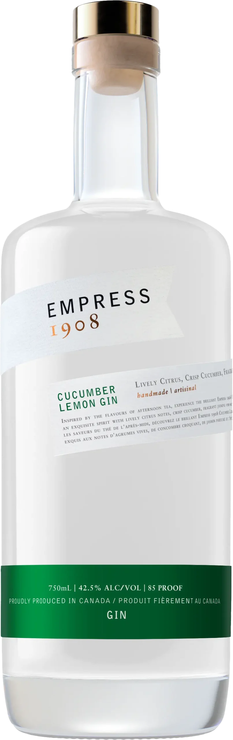 Empress Cucumber Lemon Gin 750ml