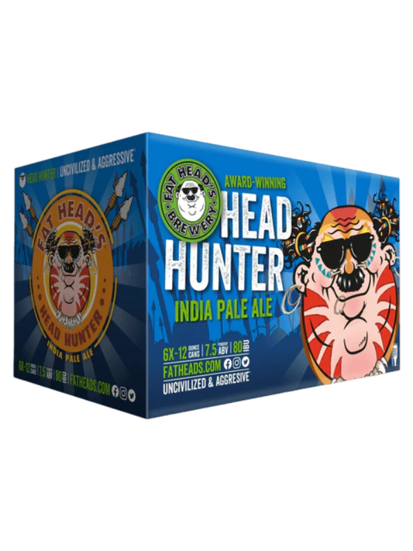 Fat Heads Head Hunter IPA 12oz 6pk Cn