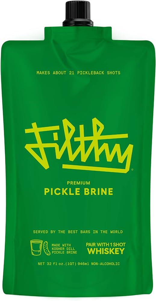 Filthy Premium Pickle Brine Pouch 32oz - Luekens Wine & Spirits