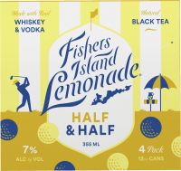 Fishers Island Lemonade Half & Half 4pk Cn