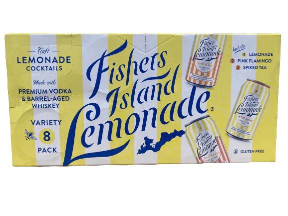 Fishers Island Lemonade Variety 8pk Cn