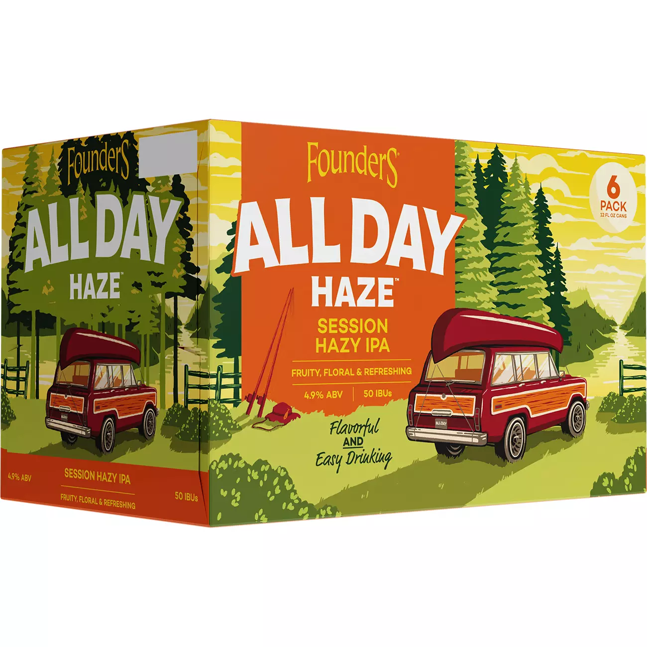 Founders All Day Haze IPA 12oz 6pk Cn