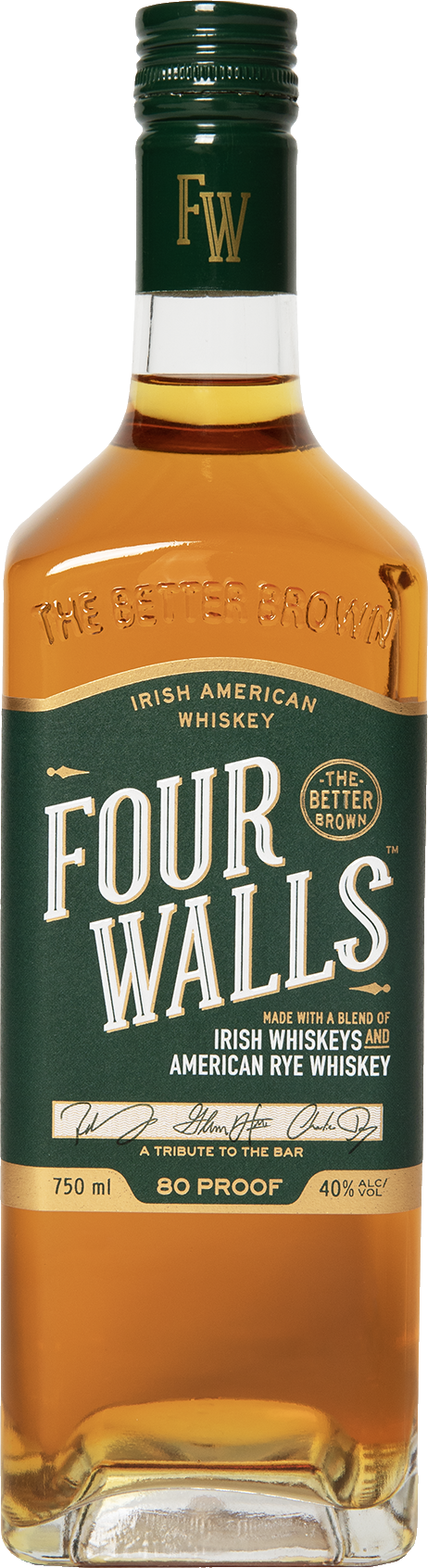 Four Walls Irish American Whiskey 750ml - Luekens Wine & Spirits