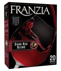 & - Franzia Luscious 3.0L Luekens Spirits Dark & Wine