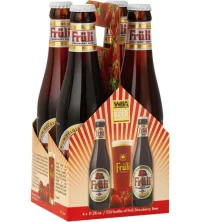 Fruli Belgian Strawberry Beer 11.2oz 4pk Btl
