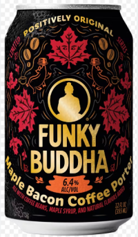 Funky Buddha Maple Bacon Coffee Porter 12oz 6pk Cn