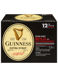 Guinness Extra Stout 12oz 12pk Btl