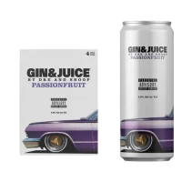 Gin & Juice Passionfruit 4pk 12oz Cn
