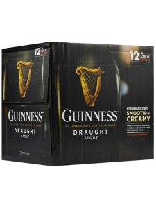 Guinness Draught 12oz 12pk Btl - Luekens Wine & Spirits