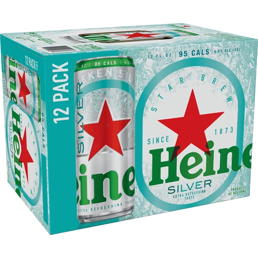Heineken Silver 12oz 12pk Cn