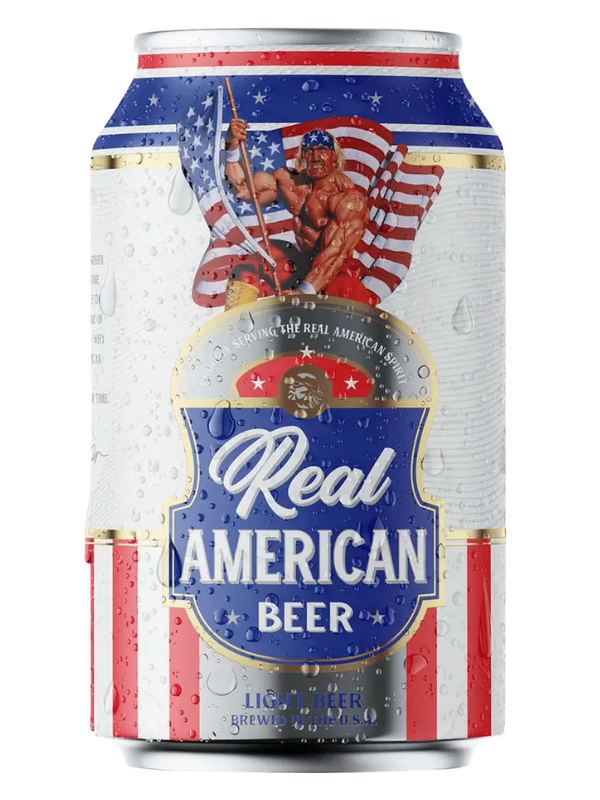 Hulk Hogans Real American Beer 12oz 12pk Cn