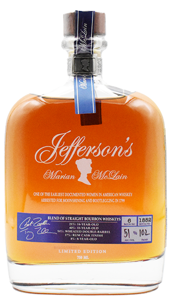 Jefferson's Marian McLain Blend Edition Bourbon