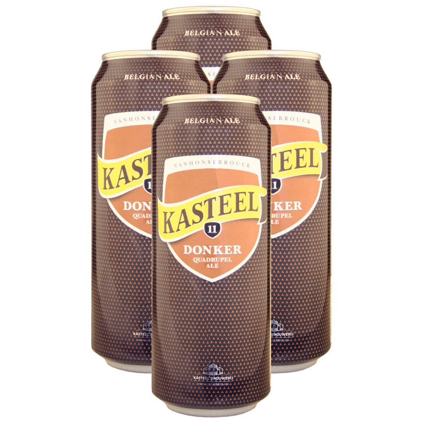 Kasteel Donker Quad 16oz 4pk Cn