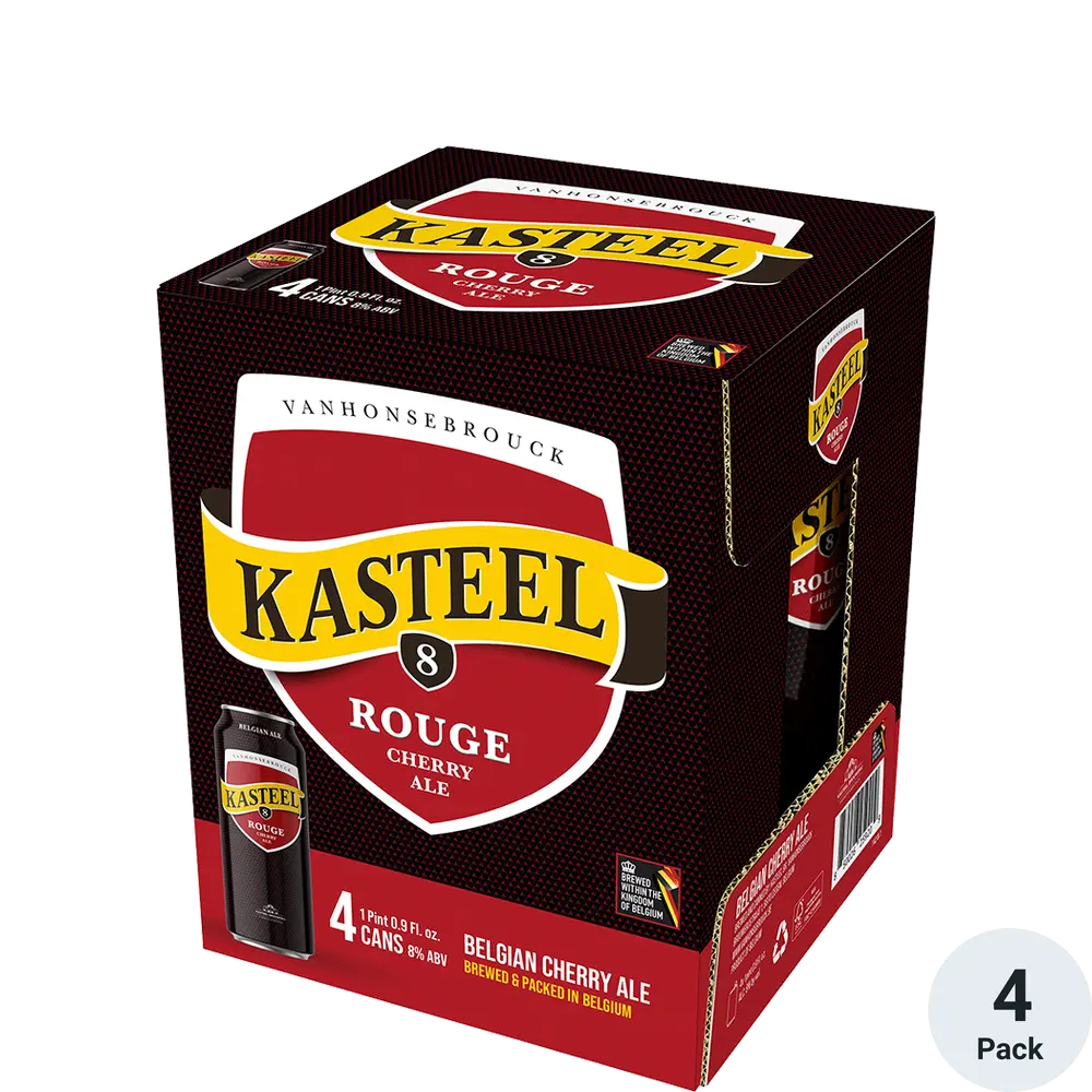 Kasteel Rouge Cherry Ale 16.9oz 4pk Cn