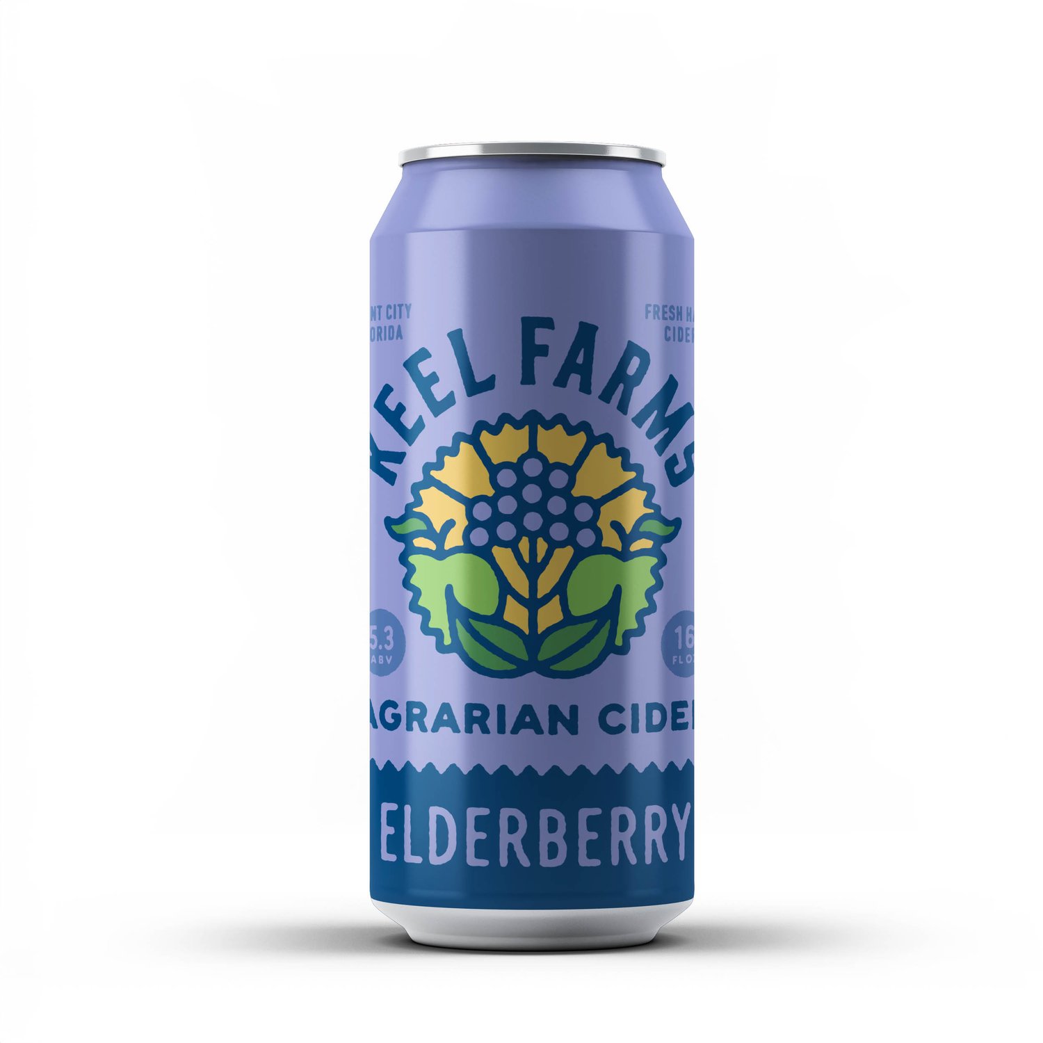 Keel Farms Elderberry Cider 16oz