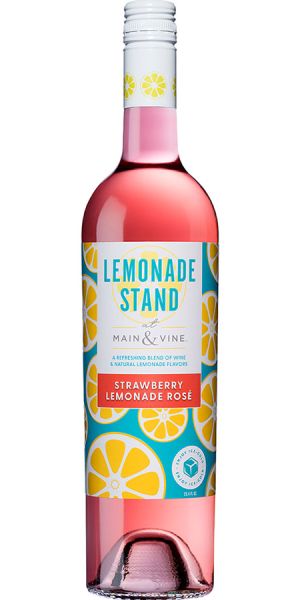 Lemonade Stand at Main & Vine Strawberry Lemonade Rose 750Ml
