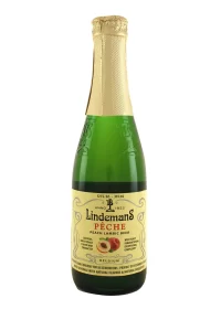 Lindemans Lambic Peche 12oz SNG Btl - Luekens Wine & Spirits