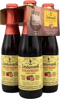 Lindemans Strawberry Lambic 8.45oz 4pk Btls