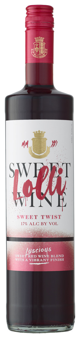 Lolli Sweet Twist Luscious Red Wine Cocktail 750ml - Luekens Wine & Spirits