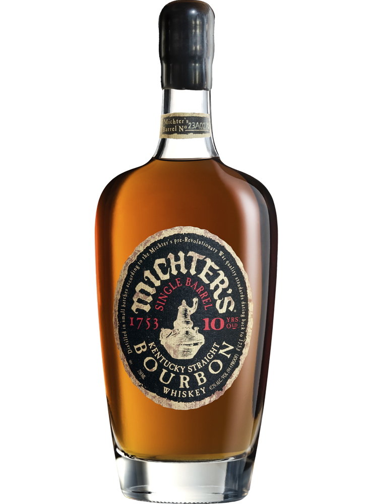 Michters Single Barrel 10yr Bourbon 750ml - Luekens Wine & Spirits