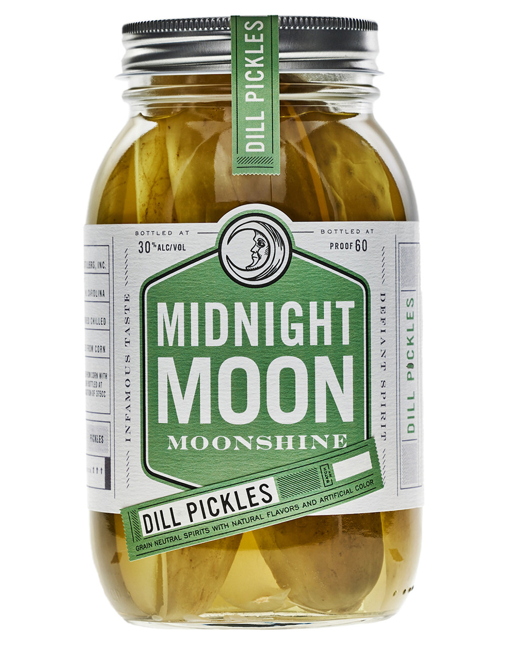 Midnight Moon Dill Pickles Moonshine