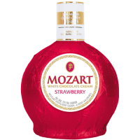 Mozart White Chocolate Strawberry Cream 750ml