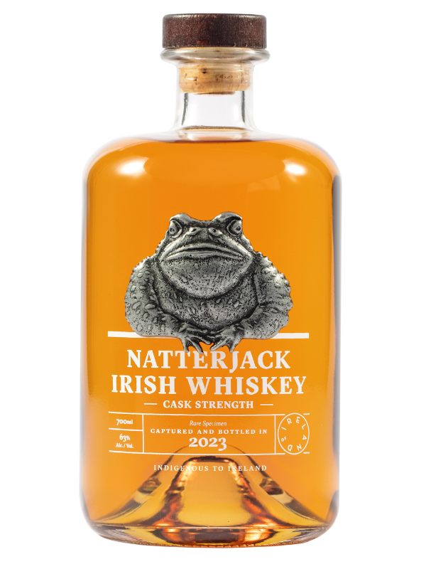 Natterjack Cask Strength Irish Whiskey 750ml