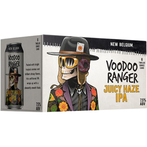 New Belgium Voodoo Ranger Juicy Haze IPA 6pk Cn