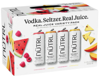 Nutrl Fruit Juice Seltzer Vareity 12oz 8pk Cn