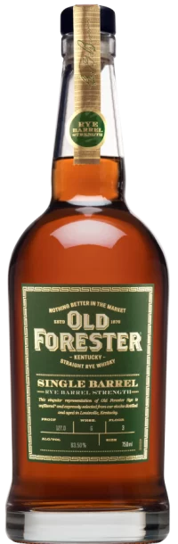 Old Forester Single Barrel Rye Barrel Strength