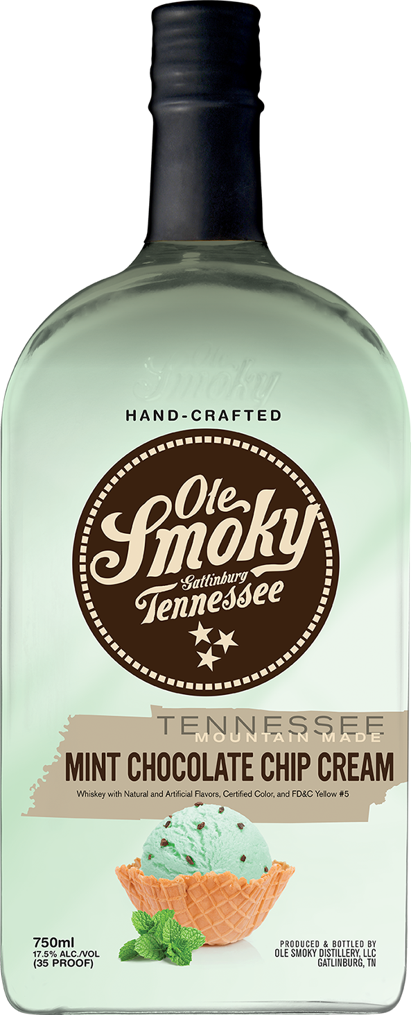 Ole Smoky Mint Chocolate Chip Cream 750ml